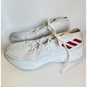 ADIDAS Men's Size 20 Basketball Shoes AC7302 White Red CLU 600001